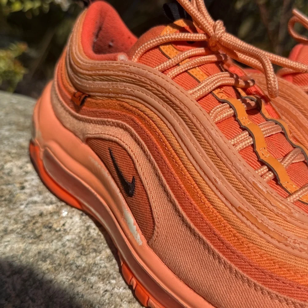 Nike Air Max 97 City Special Los Angeles Orange GS Size 6Y Womens 7.5 DH0148-800